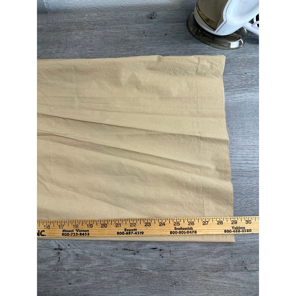 COS Asymmetric Wrap Trousers Beige 100% Pima Cotton Wide Legs 10 - Picture 10 of 12